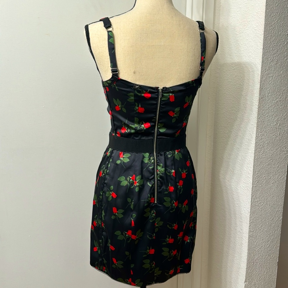 FOR LOVE AND LEMONS 🍋 ROMANTIC ROSE MINI DRESS size Small - Picture 3 of 5